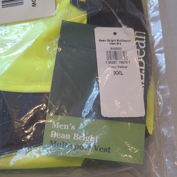 L.L. Bean Bright Multisport Vest Lightweight Sleeveless XXL - Picture 6 of 7